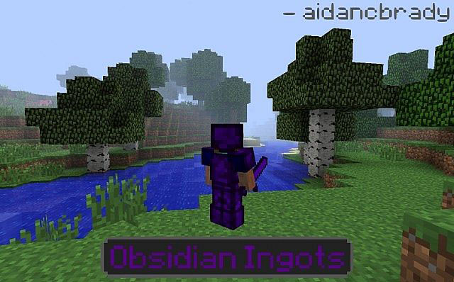  Obsidian Ingots Mod  Minecraft 1.4.2