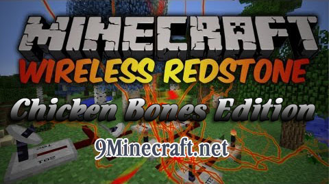  Wireless Redstone Chicken Bones Edition Mod  Minecraft 1.4.7/1.4.6