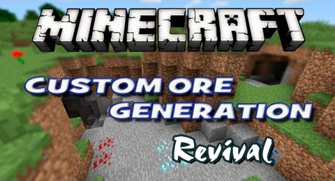  Custom Ore Generation Revival Mod [1.6.4/1.6.2]