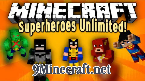  Superheroes Unlimited Mod  Minecraft 1.5.2/1.5.1/1.4.7