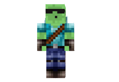 http://www.img.9minecraft.net/Skins/Cool-slime-steve-skin.png