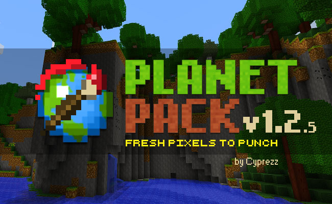  Planet Texture Pack  Minecraft 1.4.2