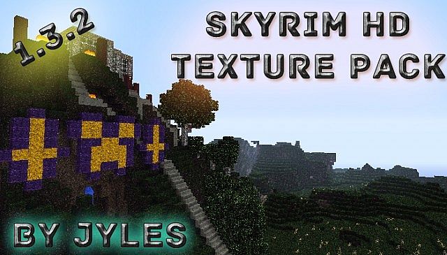 Minecraft Skyrim HD Texture Pack [1.4.4]