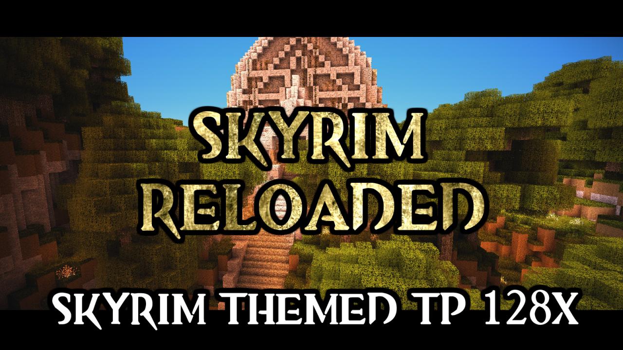  Skyrim Reloaded Texture Pack  Minecraft 1.3.2