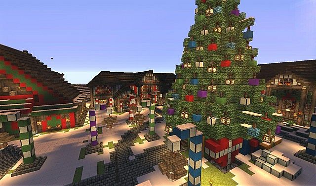 R3POVILLE - A CIDADE DOS SONHOS  CHRISTMAS & NORMAL EDITION Minecraft Map