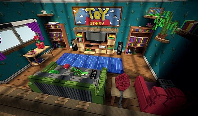 Toy Story 2 Adventure Map 1.12.2, 1.11.2 for Minecraft 3