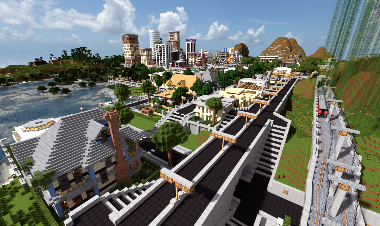 World of Keralis: Beach Town Map 1.12.2, 1.11.2 for Minecraft 4