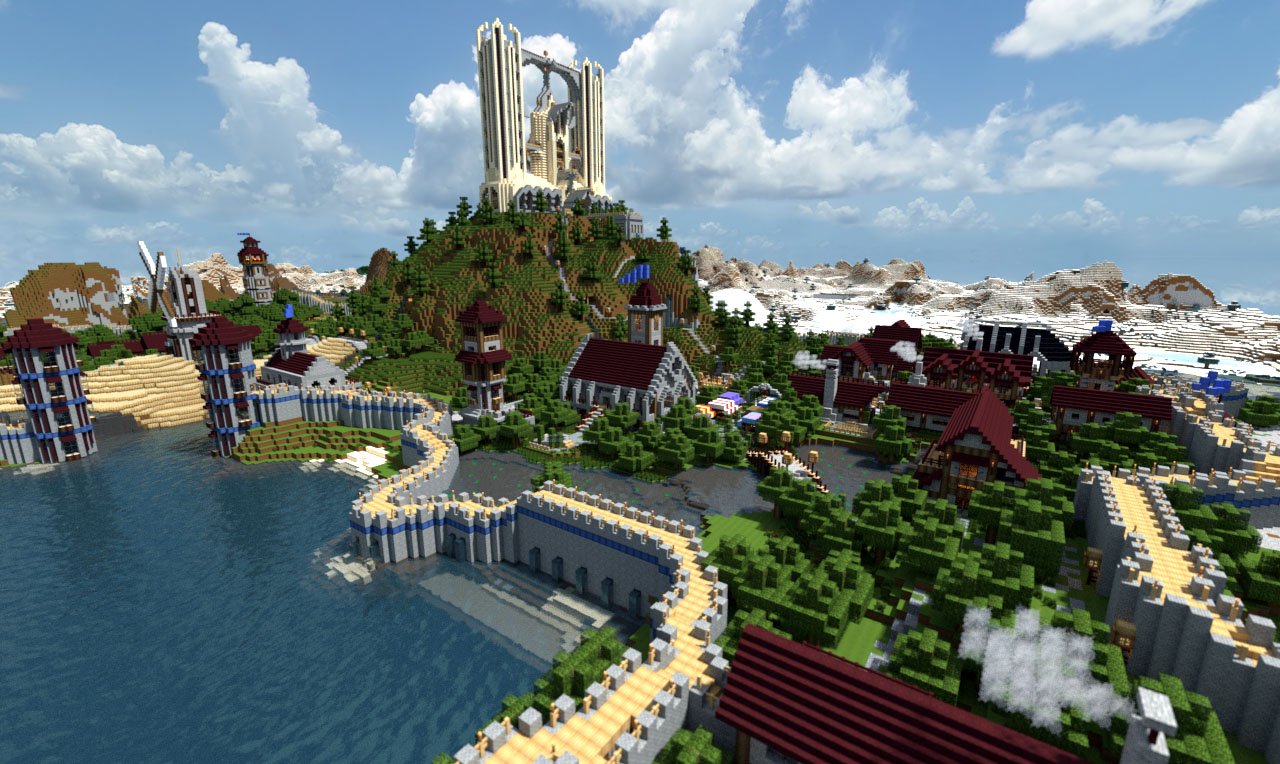 World of Keralis: Beach Town Map 1.12.2, 1.11.2 for Minecraft 5