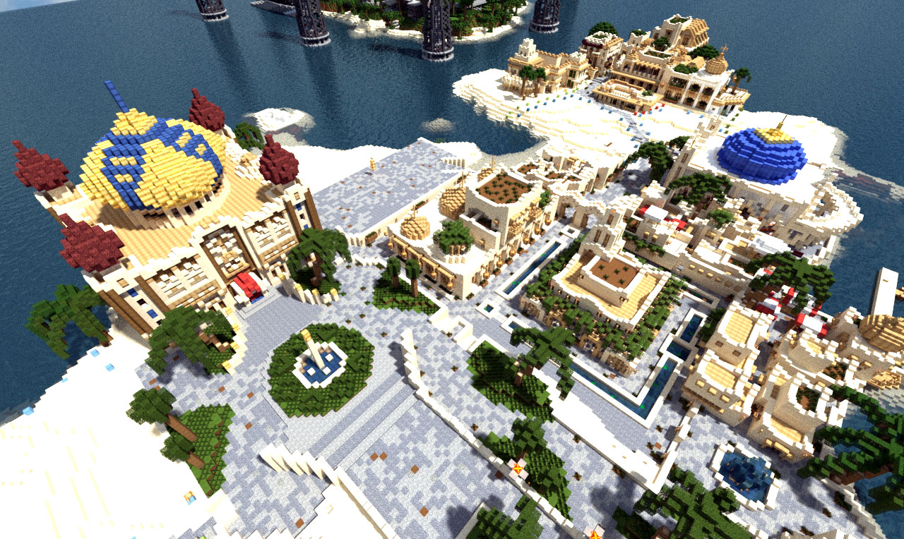 World of Keralis: Beach Town Map 1.12.2, 1.11.2 for Minecraft 6