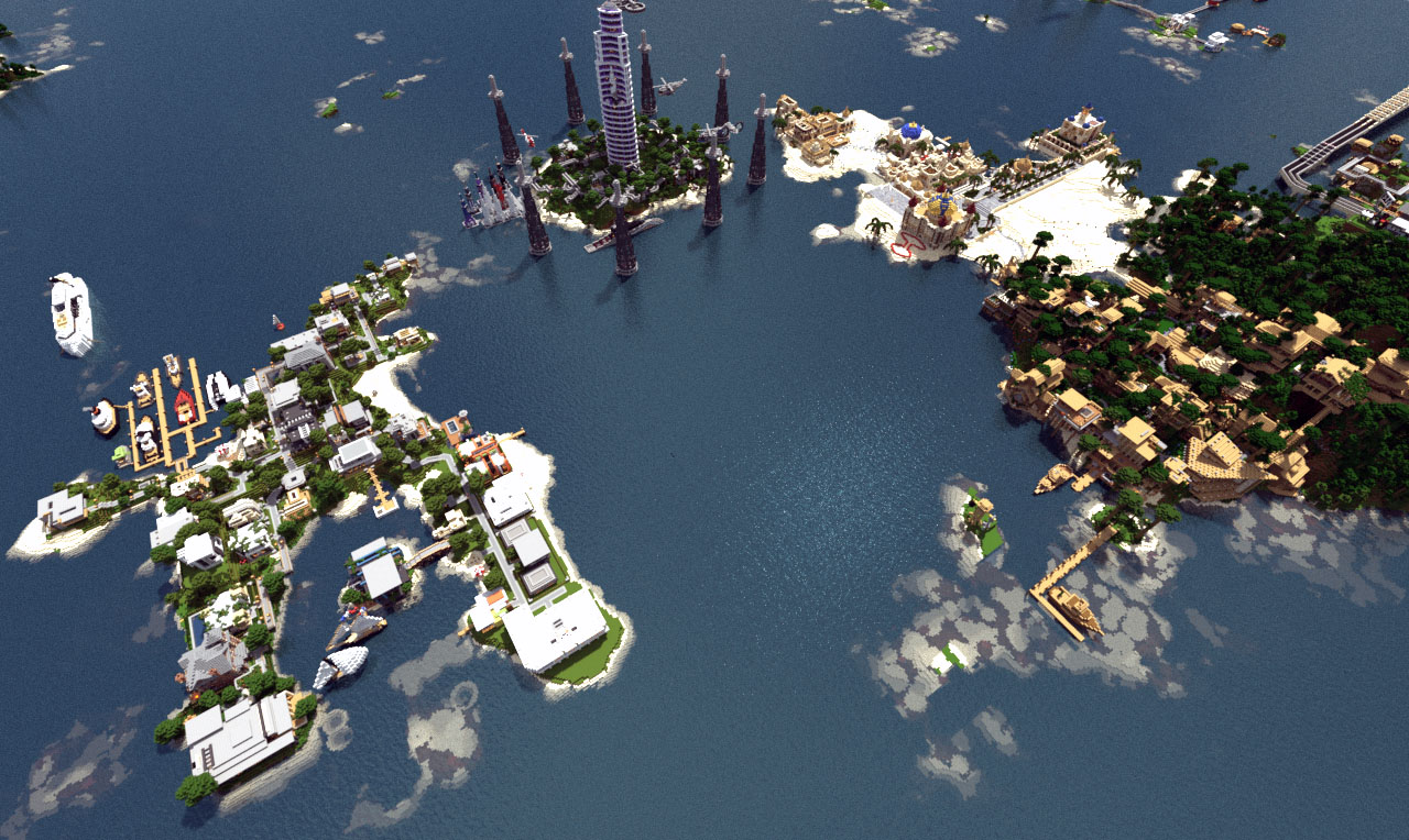 World of Keralis: Beach Town Map 1.12.2, 1.11.2 for Minecraft 7