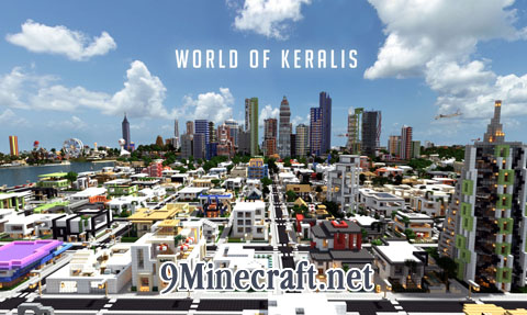 World of Keralis: Beach Town Map 1.12.2, 1.11.2 for Minecraft 1