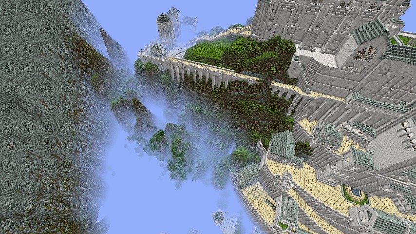 Huge Minecraft Minas Tirith By Fishyyy : Fishyyy : Free Download, Borrow,  and Streaming : Internet Archive