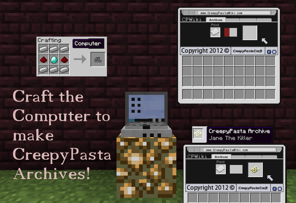 CreepyPastaCraft Mod 1.7.10 3