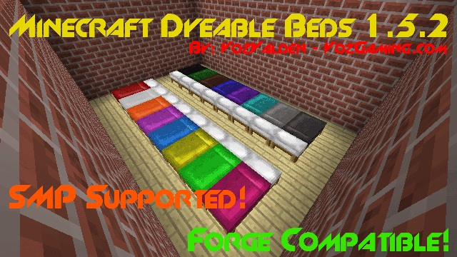 Dyeable Beds Mod 1.7.10 3