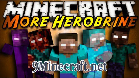 More Herobrines Mod - 9Minecraft.Net