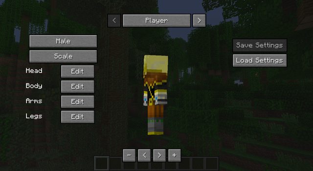 More Player Models Mod (1.18.2, 1.16.5) - Character Creation Screen,  Animations 