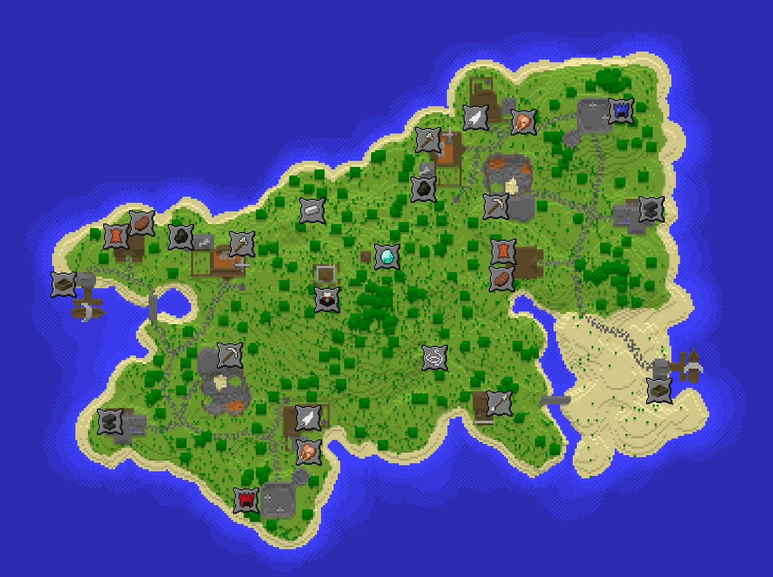 Knights of Kingdomia Map
