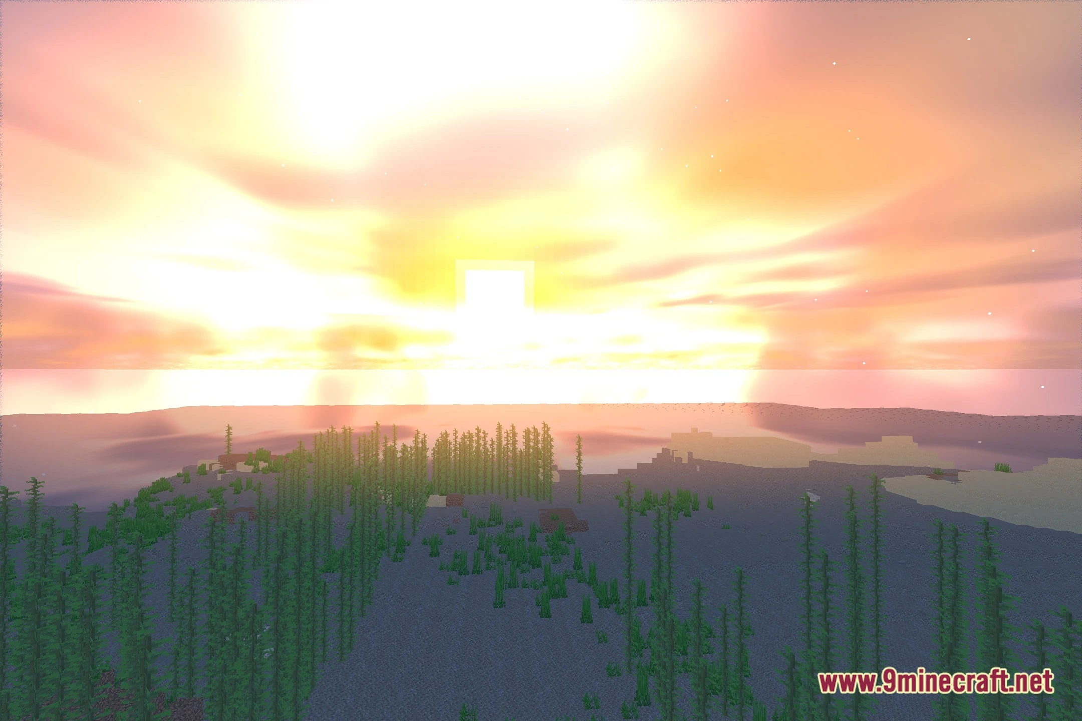Aestheric Shaders (26.2, 1.20.1) – Lightweight Bloom and Realistic Skies — screenshot 2