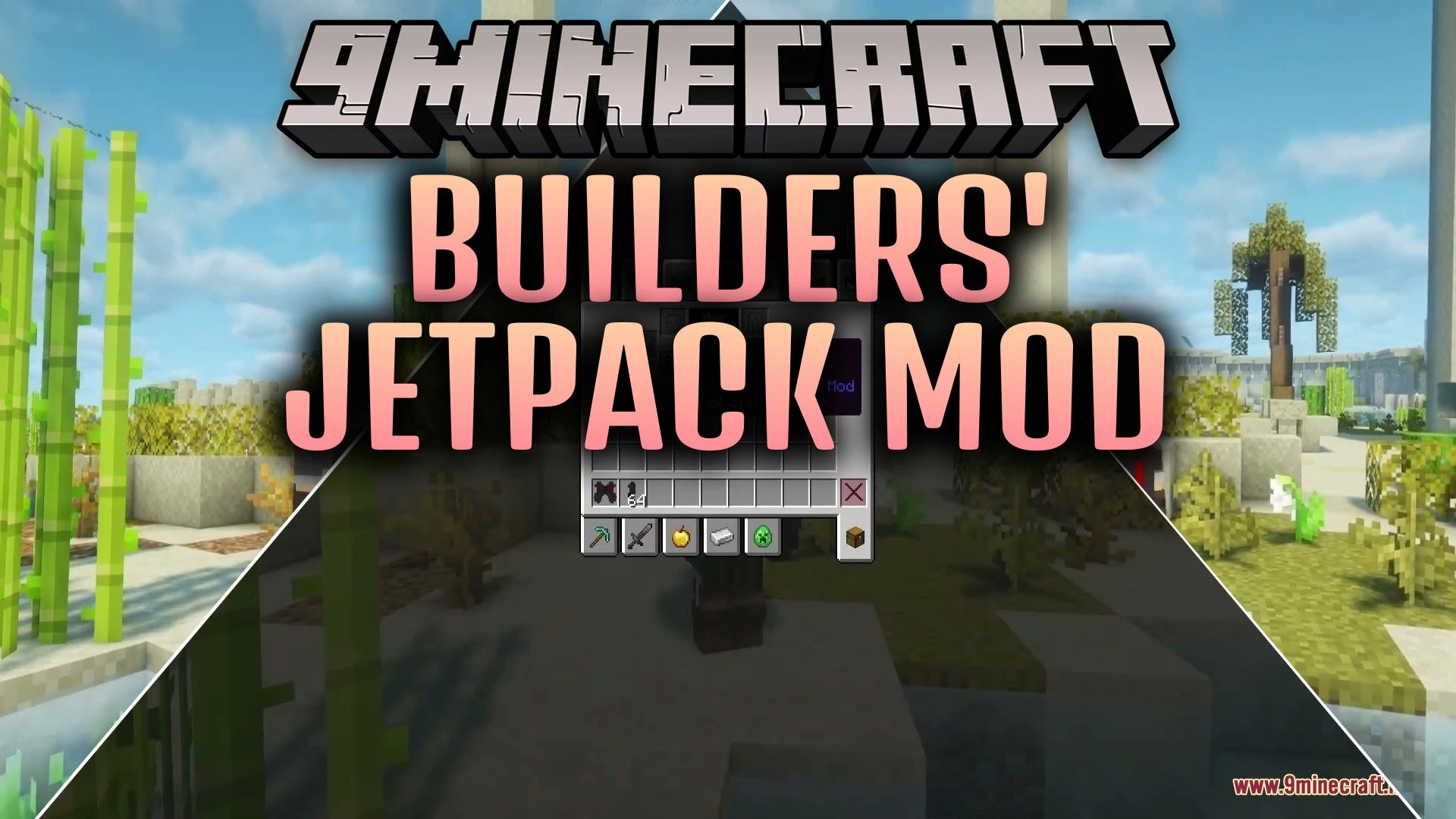 Builders' Jetpack Mod (26.2, 1.20.1) – Hover Midair While Building Massive