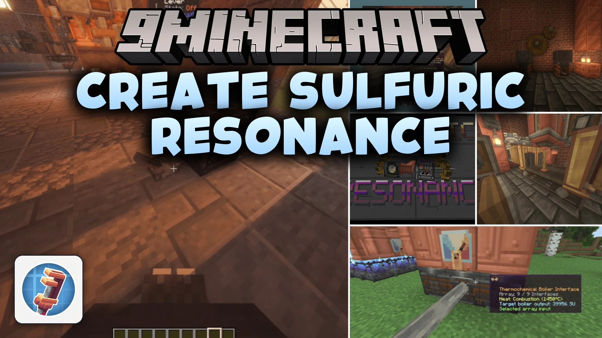 Create Sulfuric Resonance Mod (1.21.1) – Power Factories with Extreme Heat