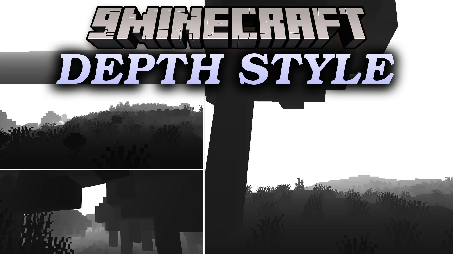 Depth Style Shaders (26.2, 1.20.1) – Grayscale Depth Buffer for Video Editing