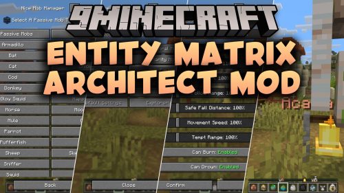 Entity Matrix Architect Mod (26.3, 1.21.11) – Shape Every Mob Encounter