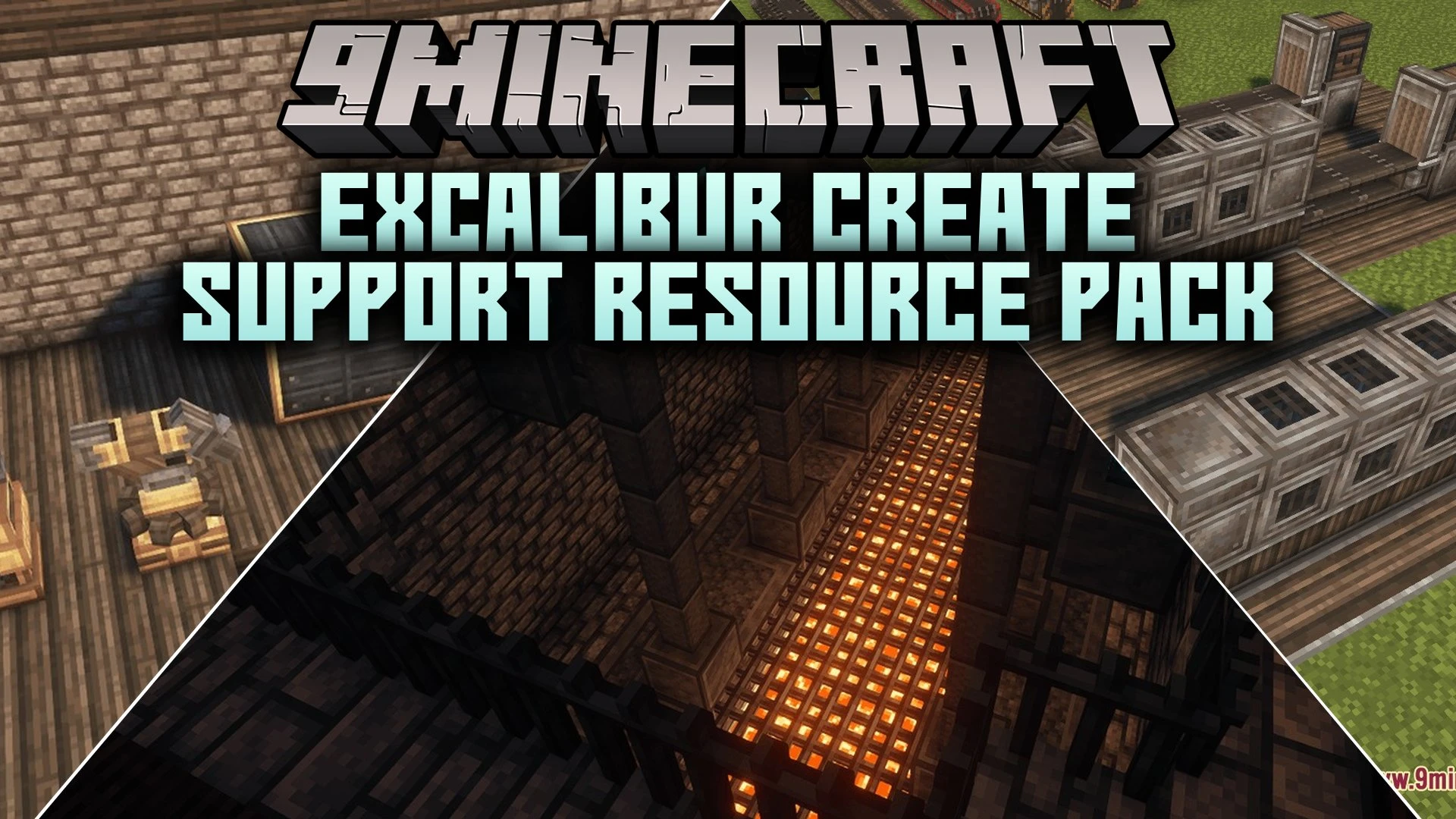 Excalibur Create Support Resource Pack (1.21.11, 1.20.1)