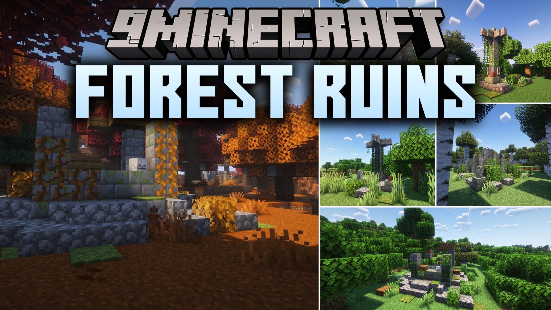 Forest Ruins Mod (26.3, 1.20.1) – Stumble Upon Crumbling Stone Relics