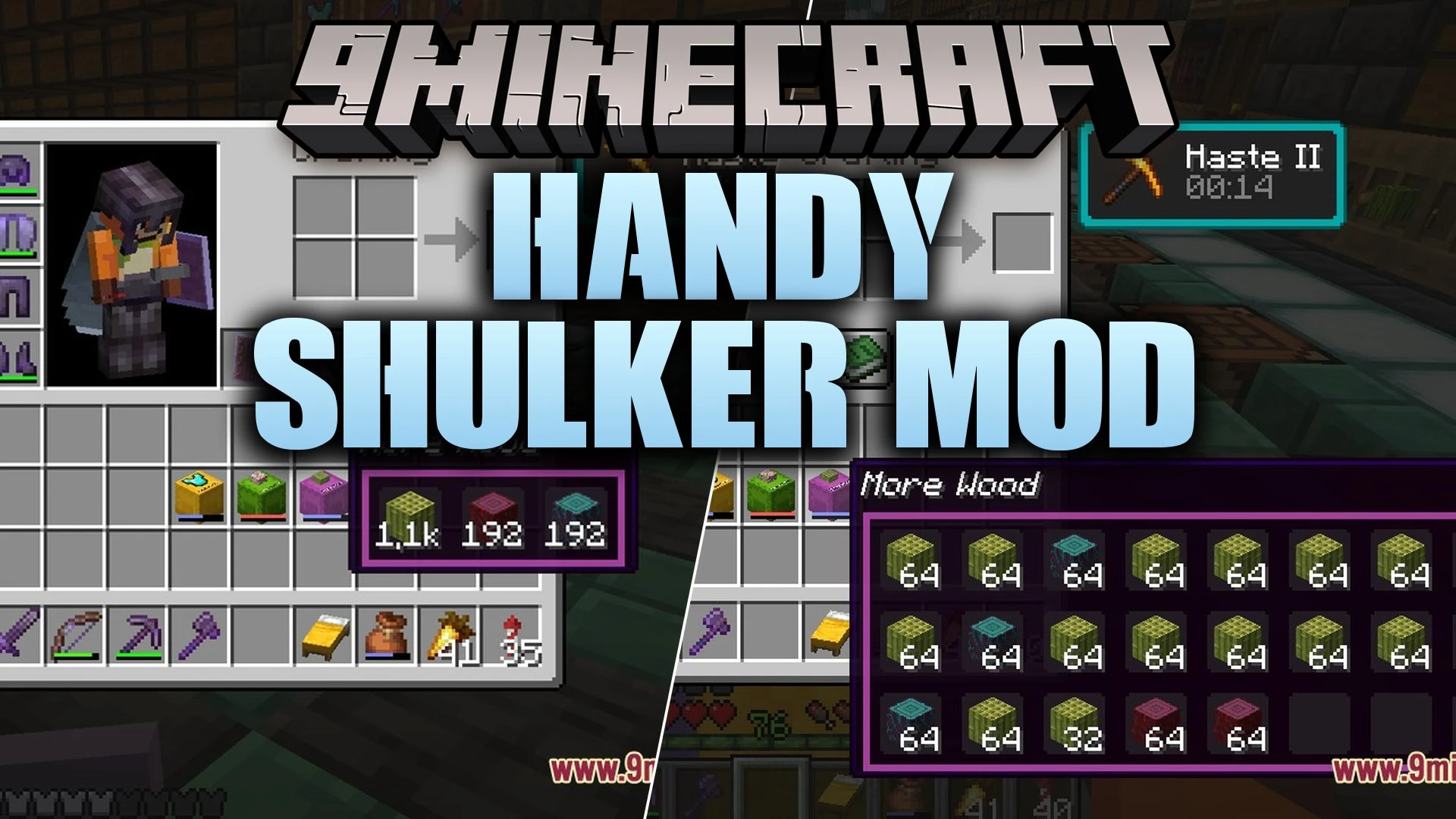 Handy Shulker Mod (26.3, 1.21.11) – Access Shulker Boxes Directly