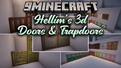 Hellim’s 3D Doors & Trapdoors Resource Pack (26.3, 1.20.1)