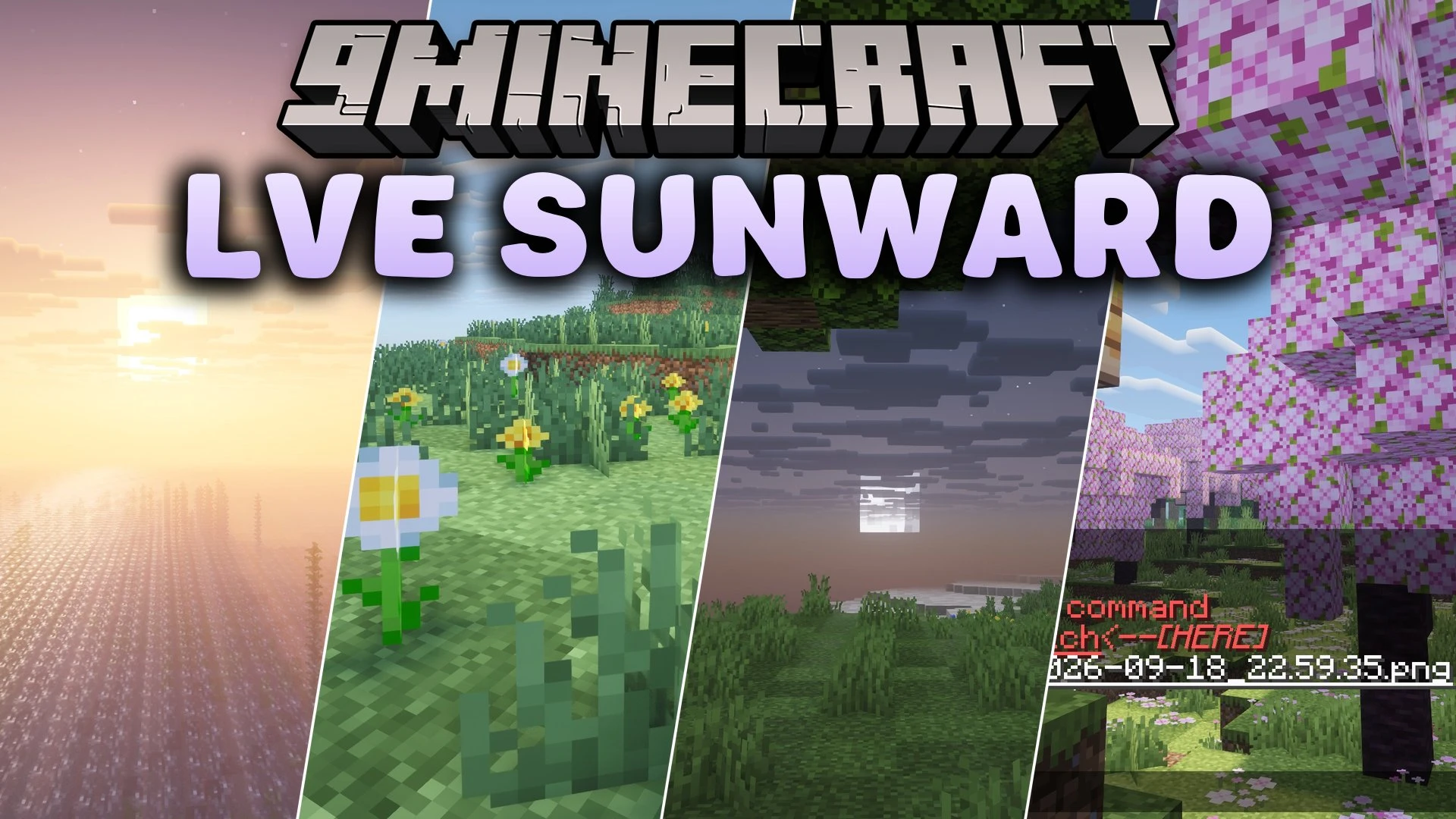 LVE Sunward Shaders (26.2, 1.20.1) – Crisp PBR Materials and Reflections