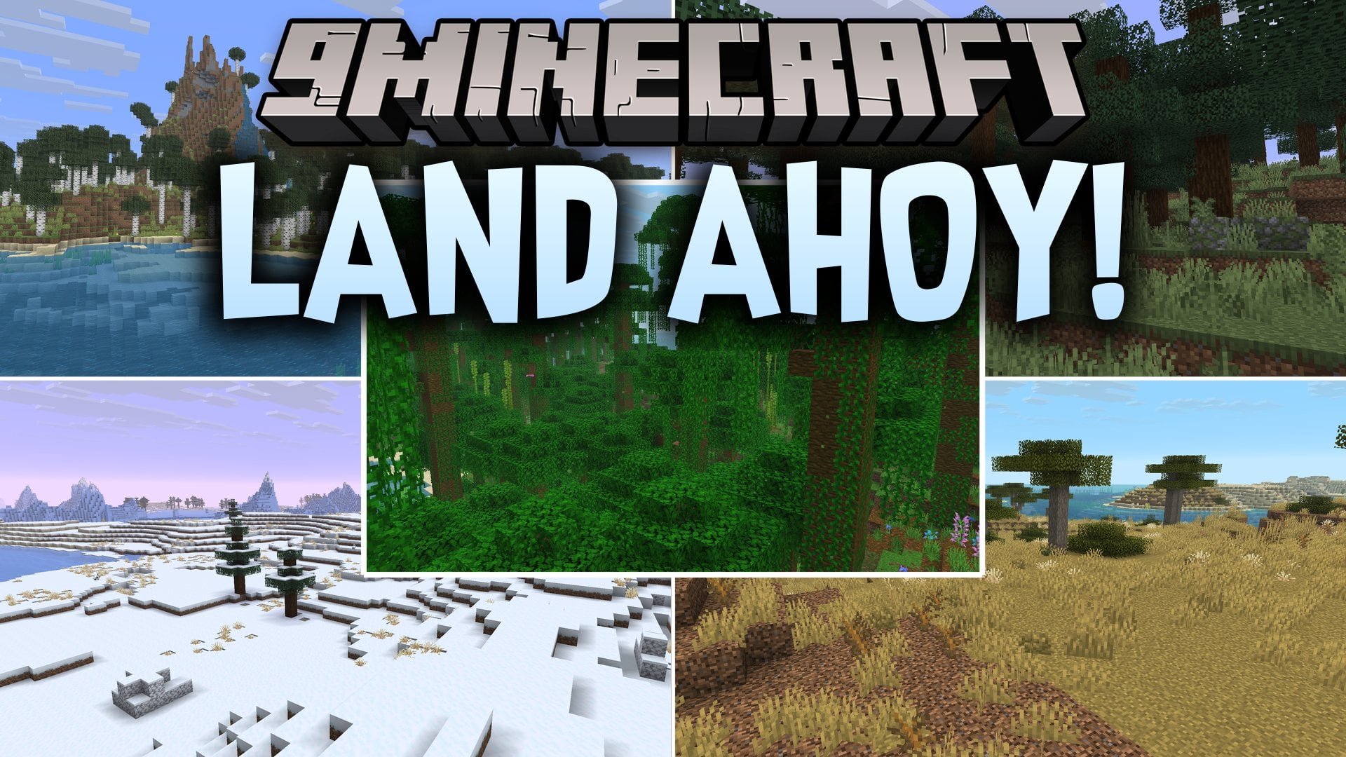 Land Ahoy Mod (26.3, 26.1.2) – Travel Across Overworld Biomes