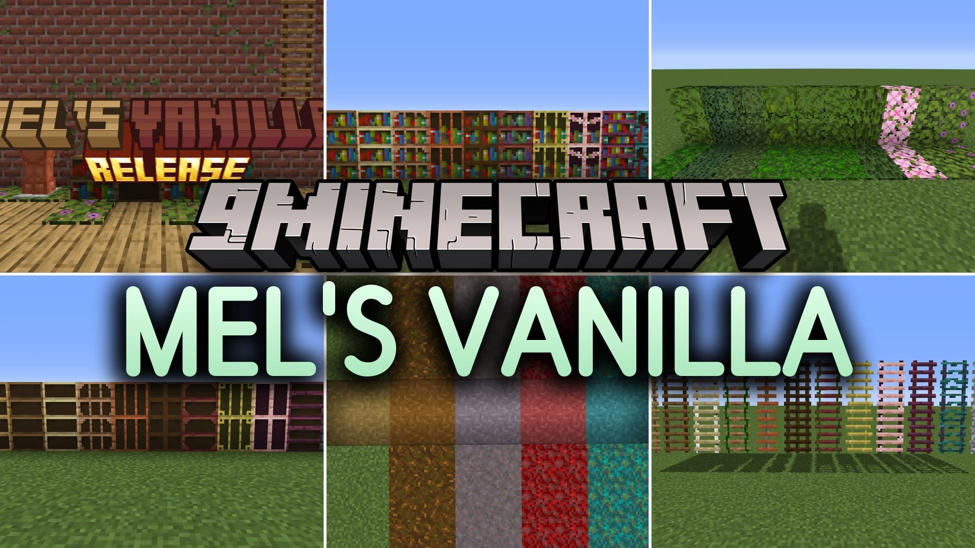 Mel's Vanilla Mod (1.21.4, 1.20.1) – Fresh Building Blocks and Practical Tools