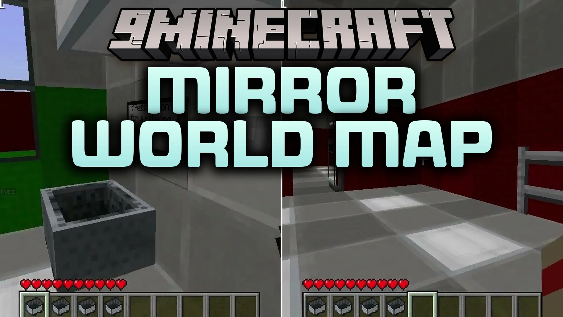 Mirror World Map (26.3, 1.20.1) – Survive an Inverted Magical Realm