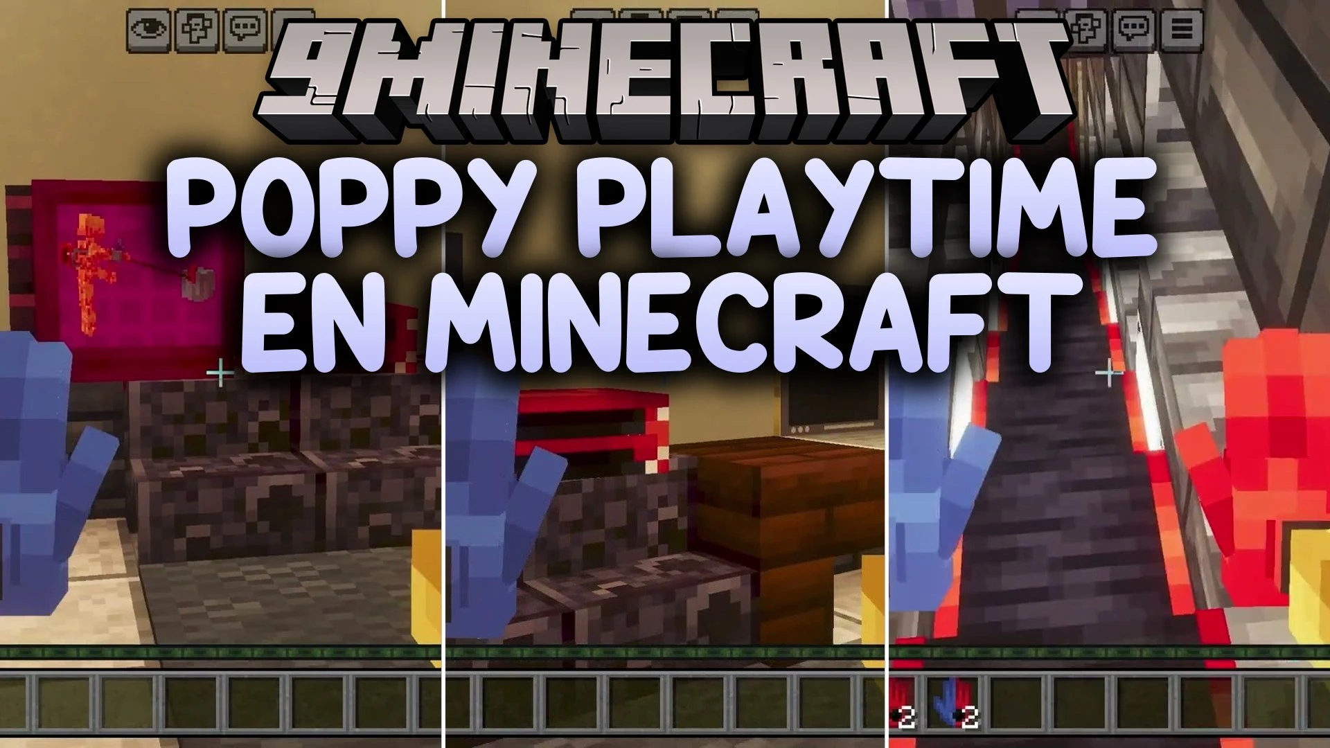 POPPY PLAYTIME EN MINECRAFT Map (26.x) – Survive the Horrors of the Toy Factory
