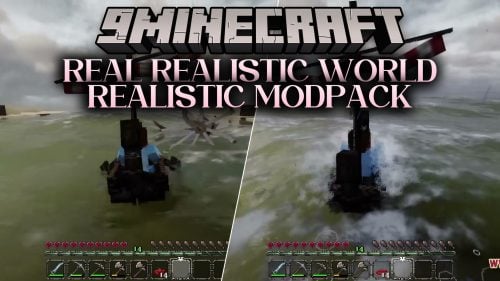 Real Realistic World Realistic Modpack (1.20.1) – Explore Lifelike Forests And Mountains