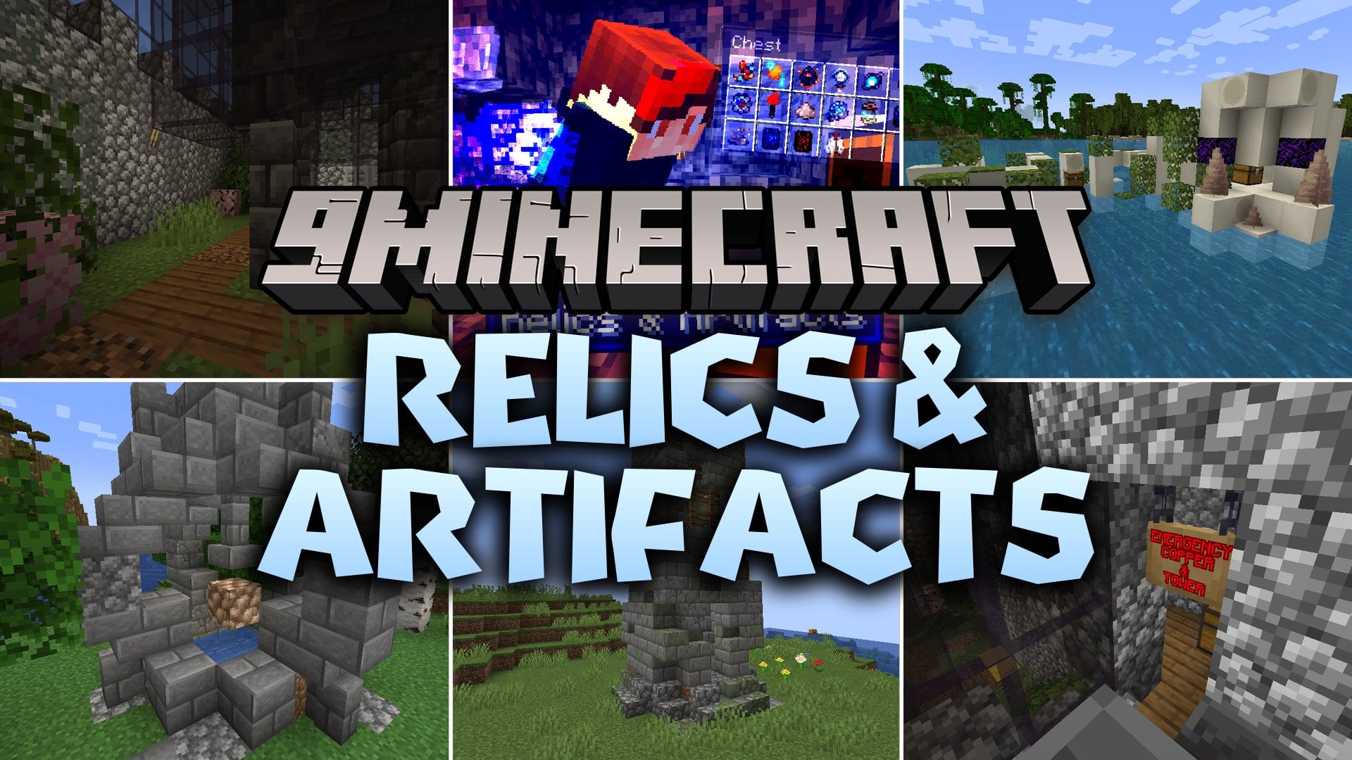 Relics & Artifacts Mod (26.3, 1.20.1) – Hunt Ancient Ruins for Powerful Magical
