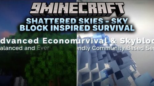 Shattered Skies Sky Block Inspired Survival Map (26.x)