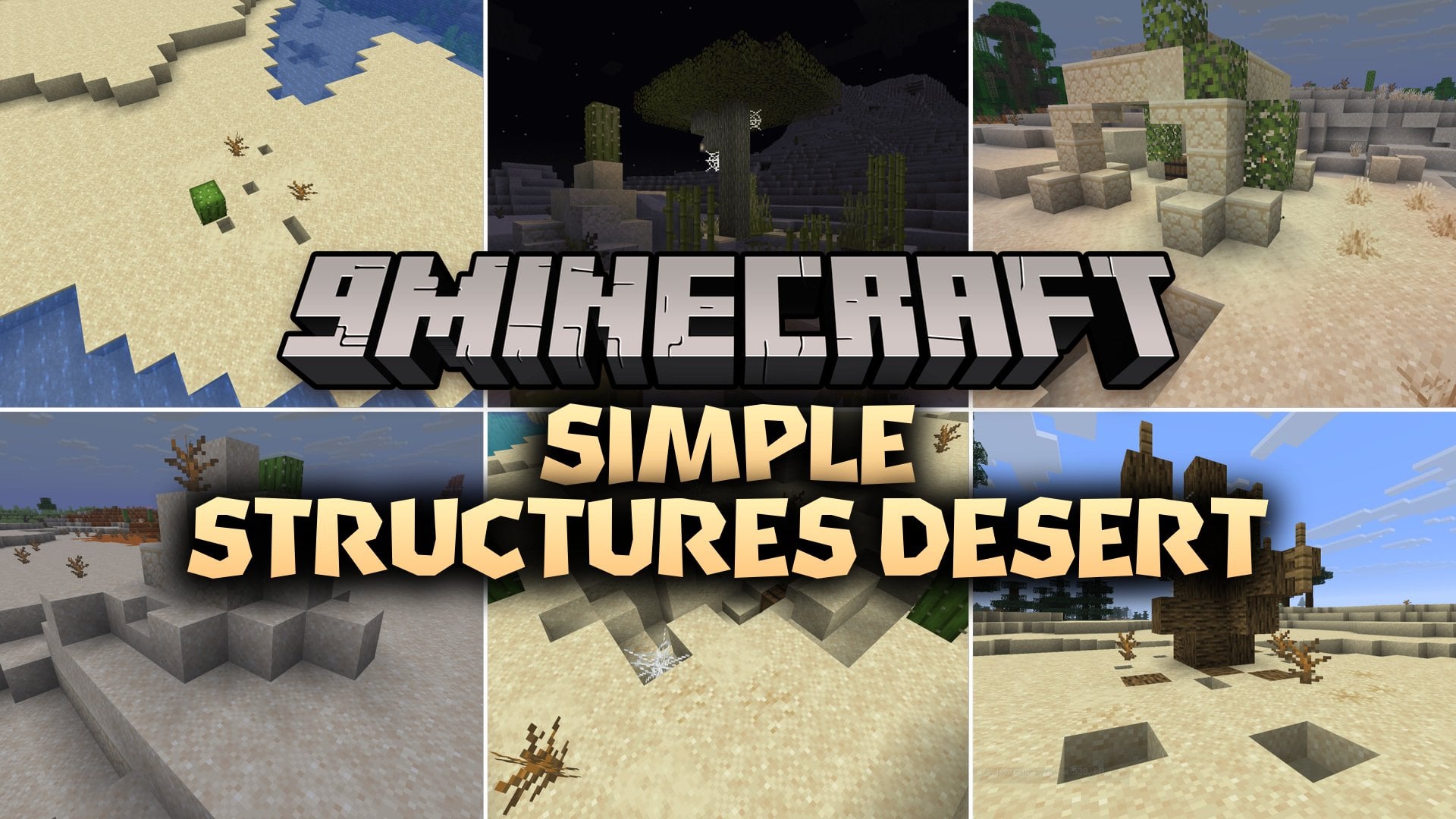 Simple Structures Desert Mod (26.3, 1.20.1) – Find Ancient Ruins and Camps