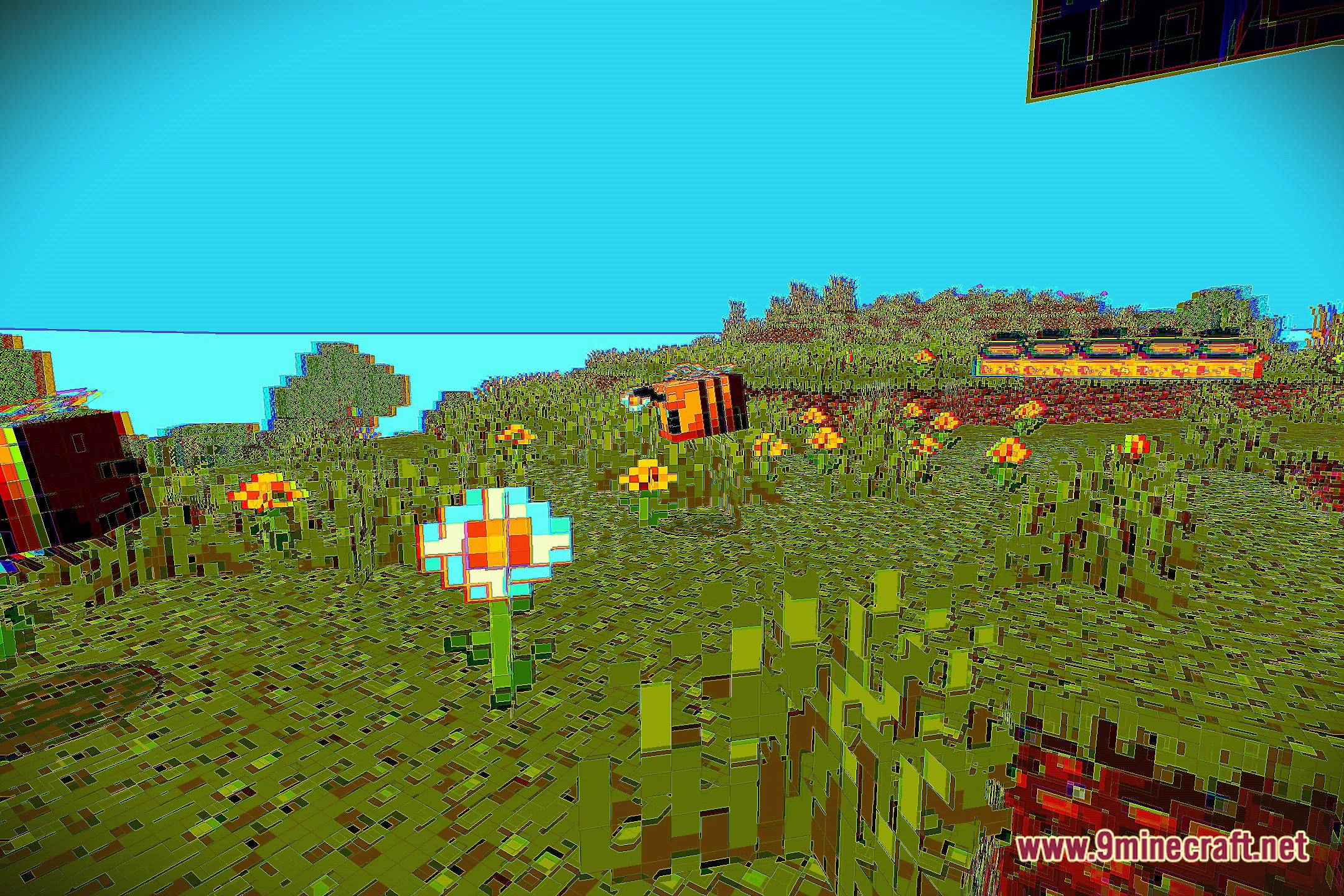 Ugly High Contrast Shaders (26.2, 1.20.1) – Extreme Contrast and Sharp Shadows — screenshot 5