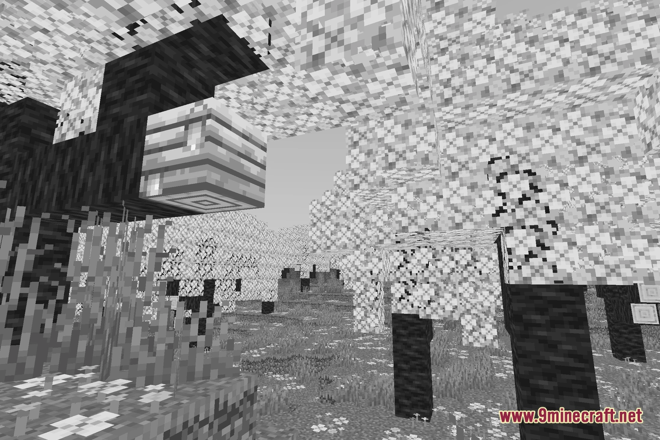 Velyra Grayscale Shaders (26.2, 1.20.1) – Retro Black and White Visuals — screenshot 1