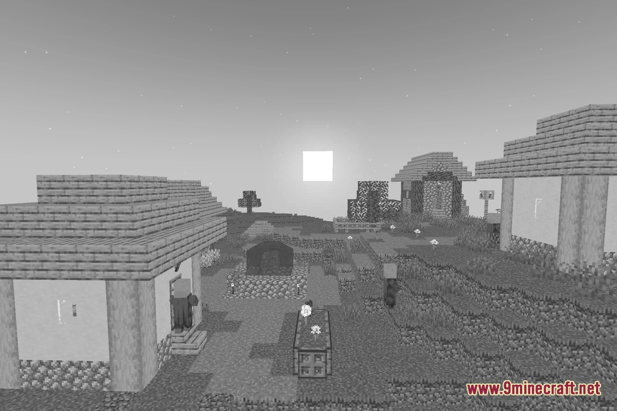 Velyra Grayscale Shaders (26.2, 1.20.1) – Retro Black and White Visuals — screenshot 4