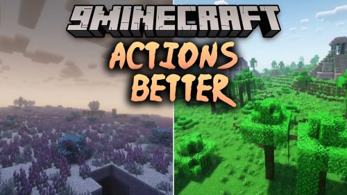 Actions & Better Modpack (1.20.1) – Smooth Animations And Crisp Visuals