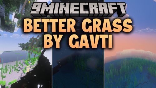 Better Grass by Gavti Shader (26.x) - Clean Full Green Grass Sides on Any Device