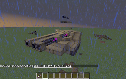 Crazy Tank Schematic (1.21.x) – Compact Military Tank for Create Mod