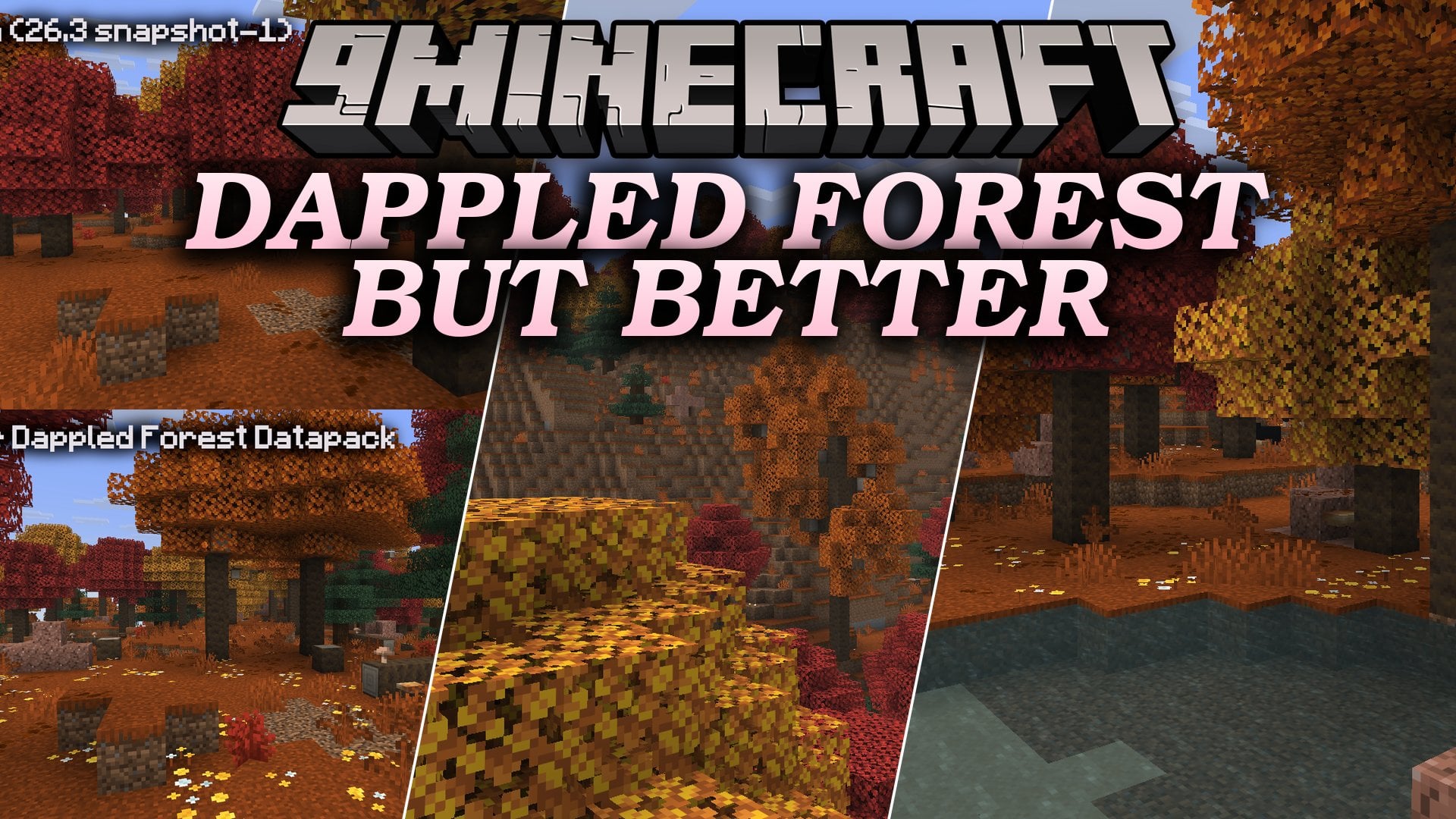 Dappled Forest but Better Mod (26.3) – Wander Through Lush and Denser Woodlands