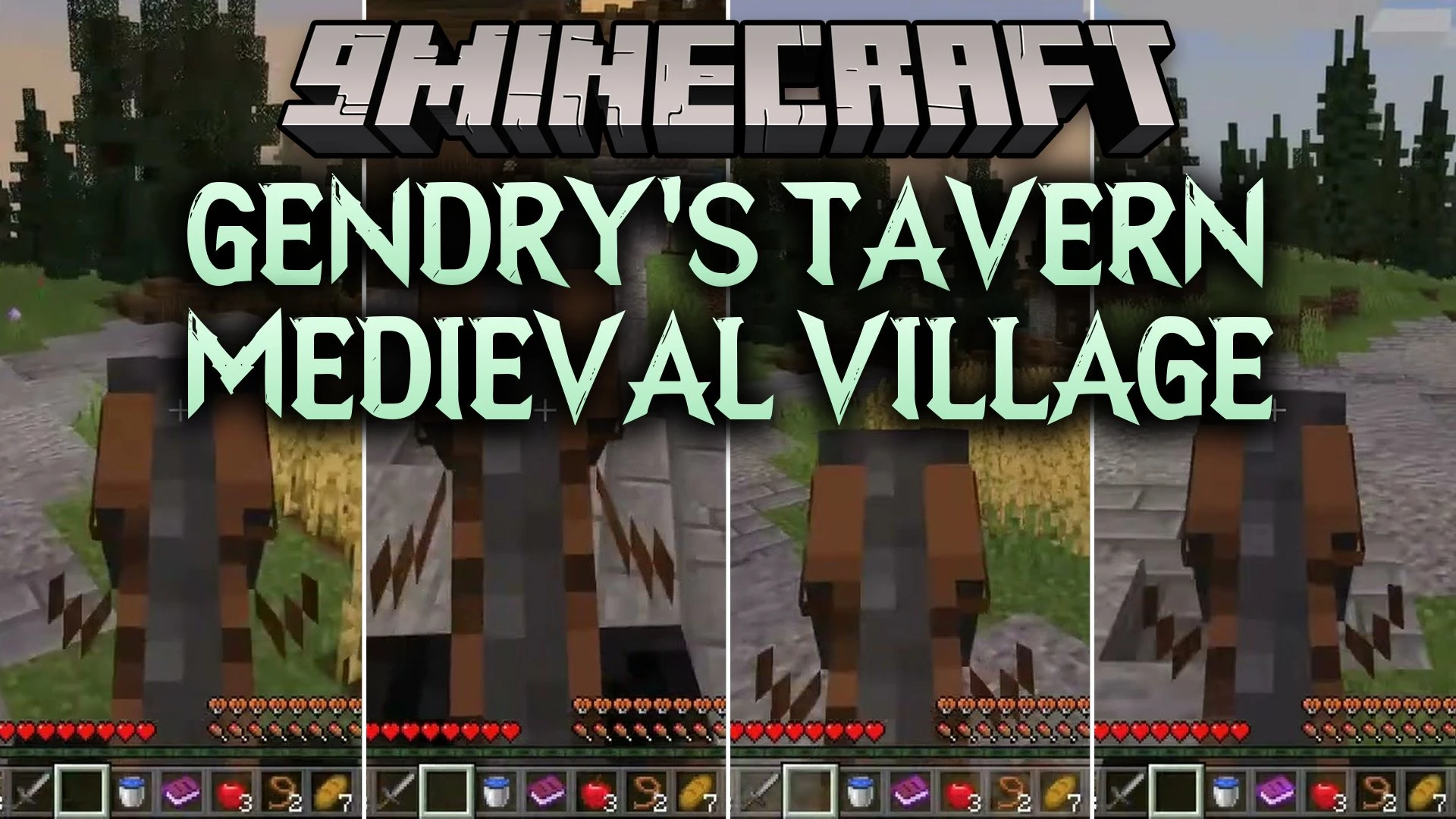 Gendry's Tavern Medieval Village Map (26.2, 1.20.1) – Cozy Rustic Starter Town