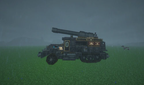 Half Track T102 Exoss Schematic (1.21.x) - Drive and Defend with This Military Truck