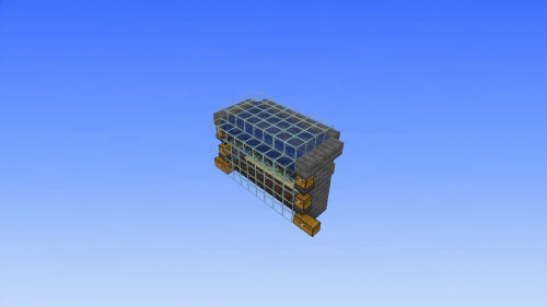 Kelp Farm 1 Schematic (1.21.x) – Automatic Redstone Kelp Harvesting Build