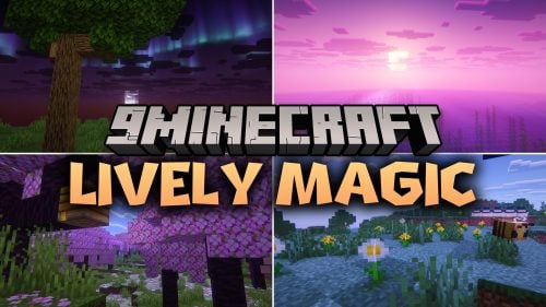 Lively Magic Shaders (26.2, 1.20.1) - Colored Lighting and PBR Textures